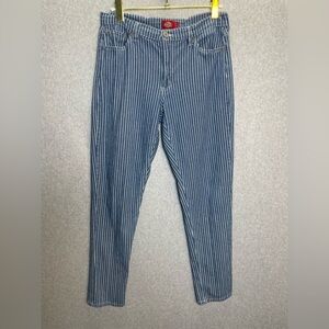 Dickie’s Hickory Stripe Railroad Adjustable Waist Jeans
